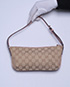 Gucci Boat Pochette, £70, Handbags, Brown/Pink, Canvas, Back view